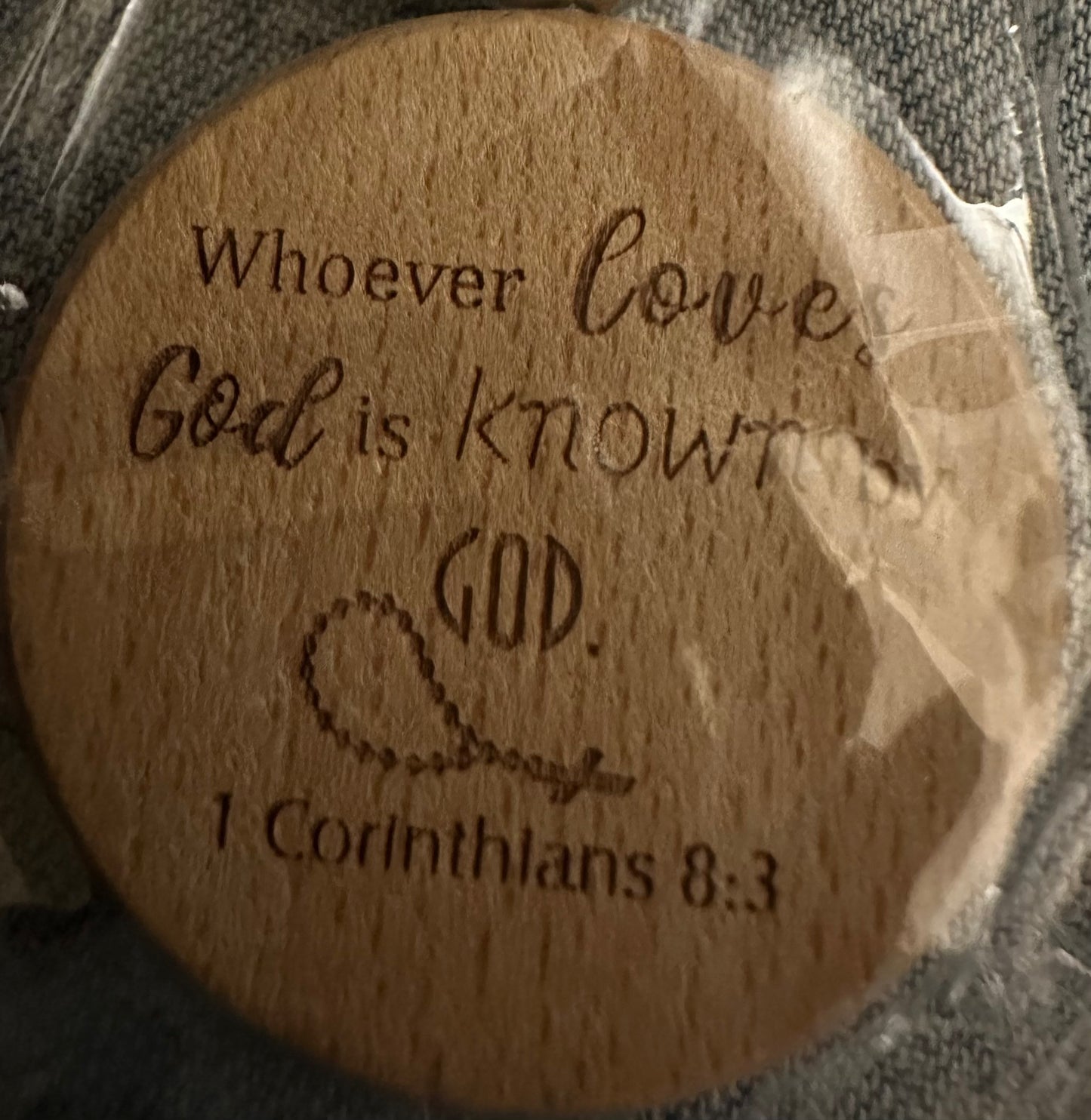 Key Chain Inspirational Quotes for Men & Women (1 verse by keyring)