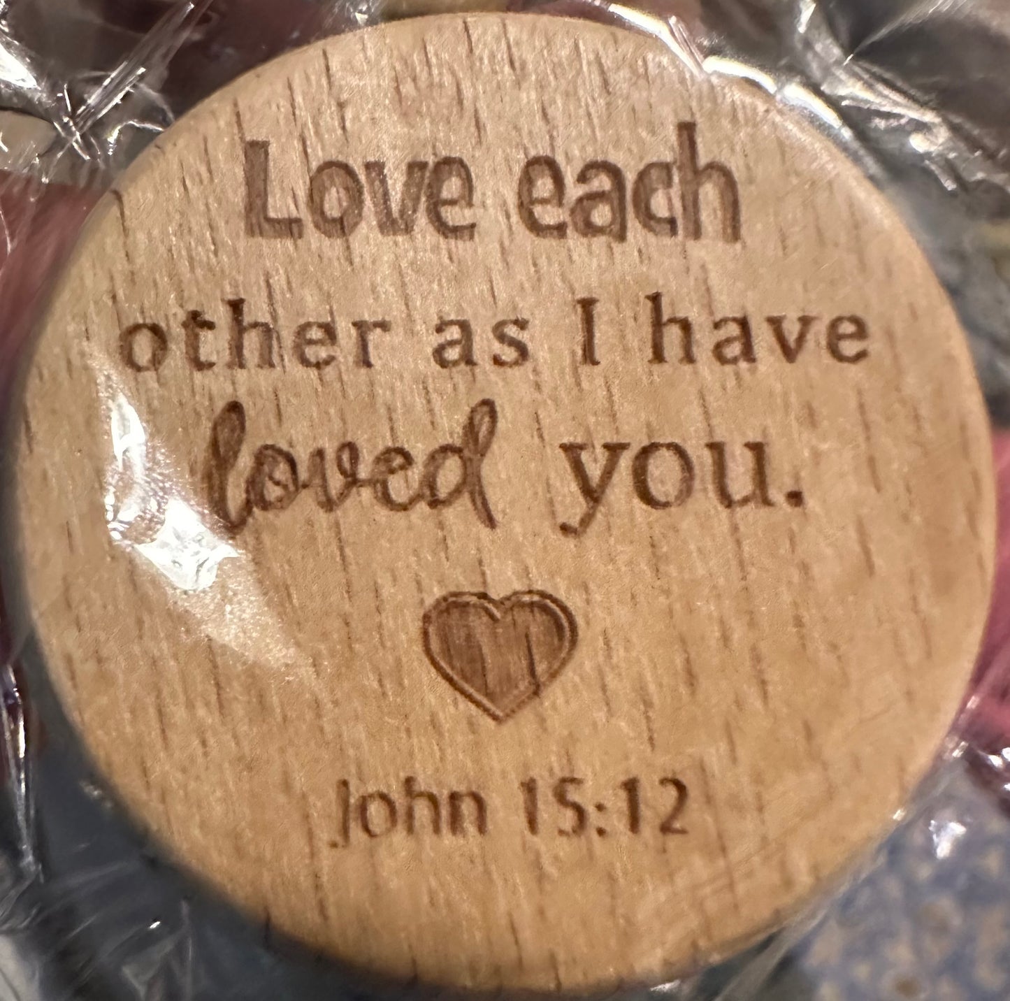 Key Chain Inspirational Quotes for Men & Women (1 verse by keyring)