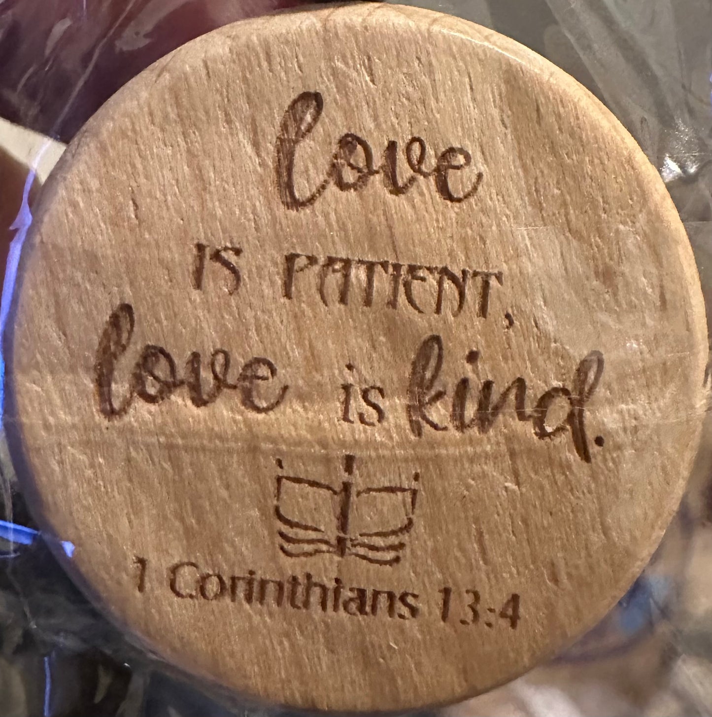 Key Chain Inspirational Quotes for Men & Women (1 verse by keyring)