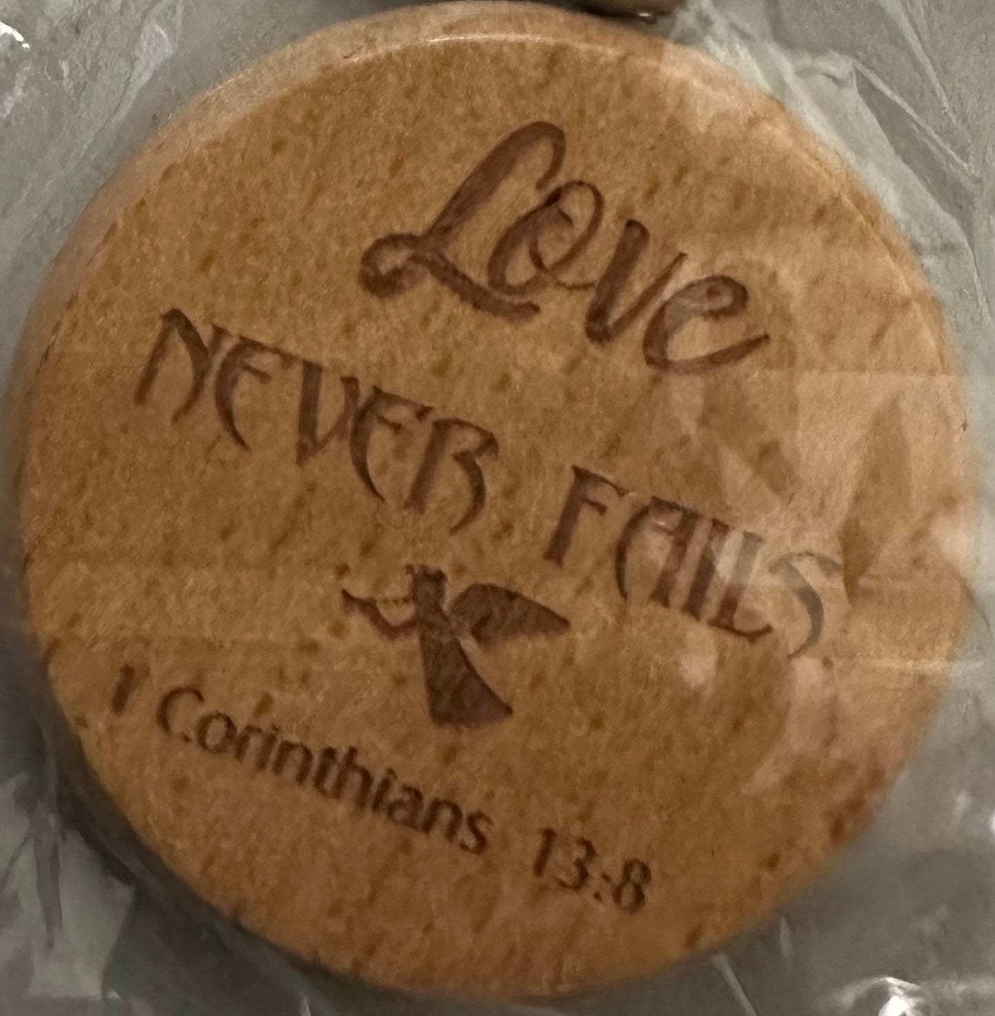 Key Chain Inspirational Quotes for Men & Women (1 verse by keyring)