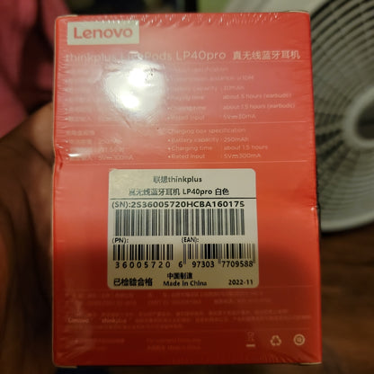 Levono Earbuds Thinkplus LP40 Pro