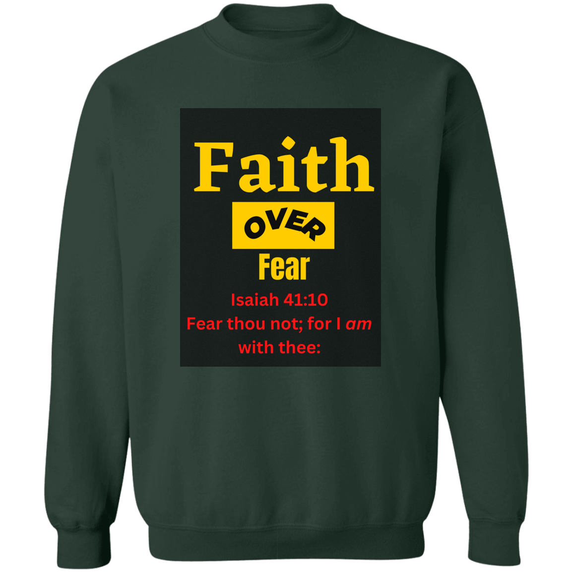 Keep the Faith Sweatshirt 8 oz (Closeout)