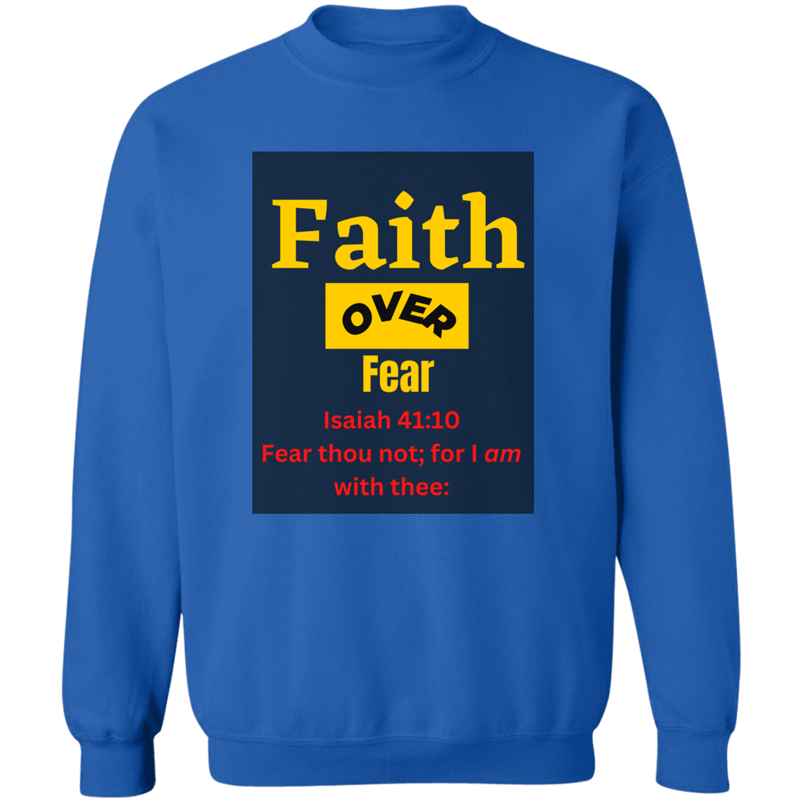 Keep the Faith Sweatshirt 8 oz (Closeout)