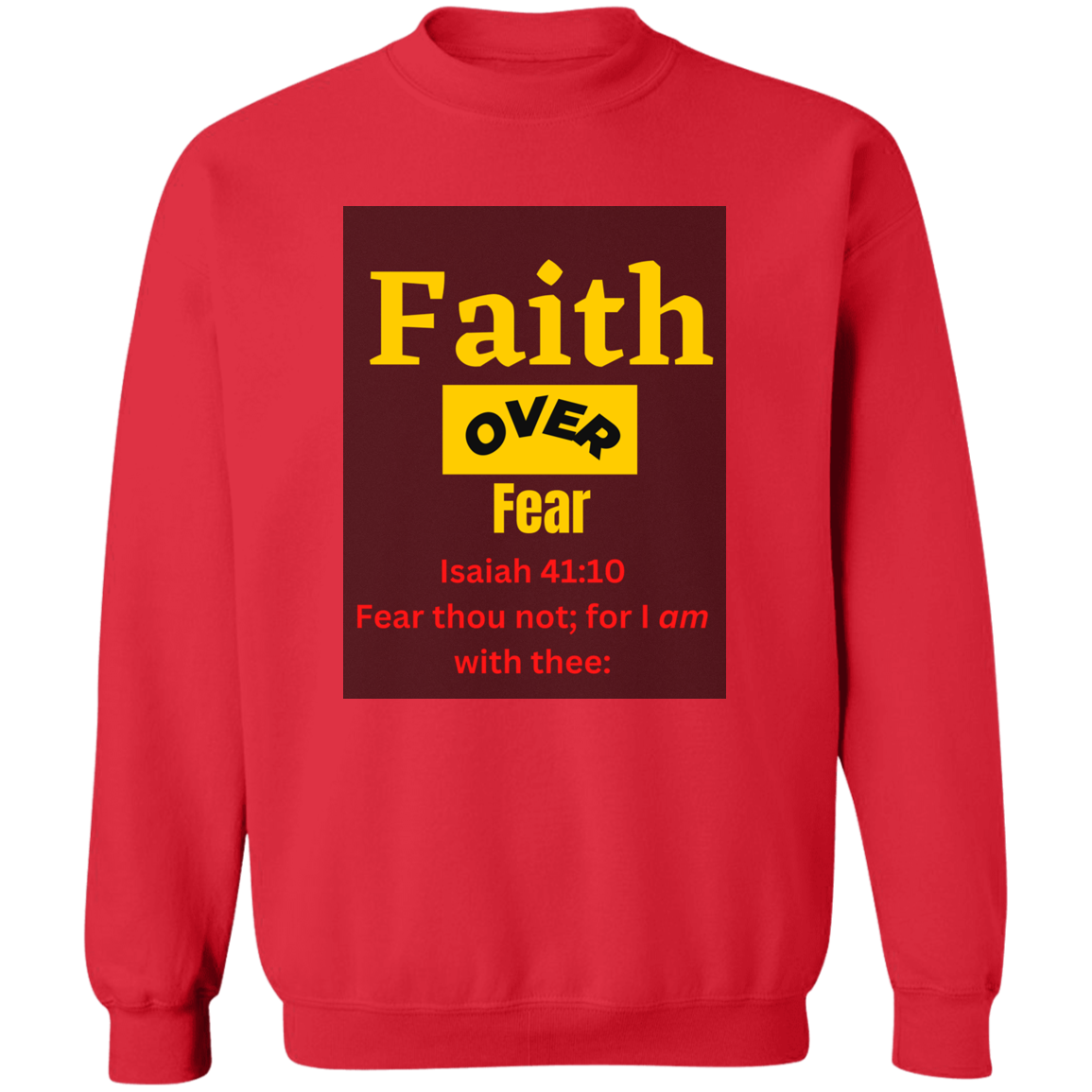 Keep the Faith Sweatshirt 8 oz (Closeout)