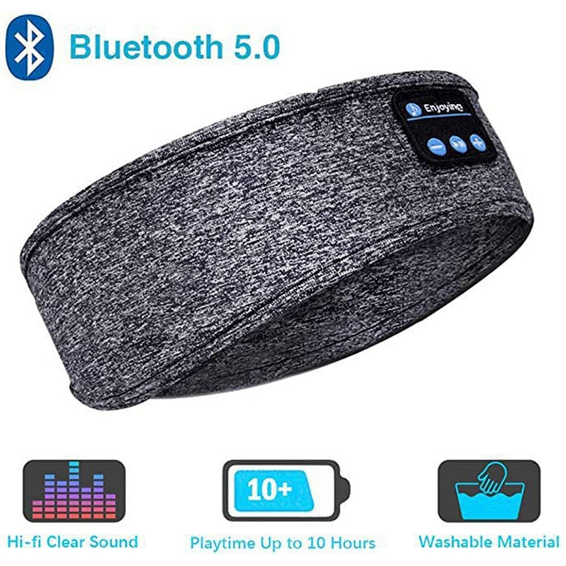 Headband Thin Soft Comfortable Wireless Music Headset Sleep Mask For Eyes Sleeping