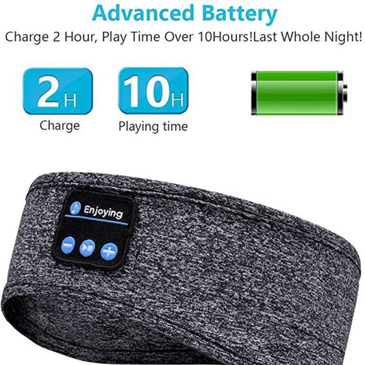 Headband Thin Soft Comfortable Wireless Music Headset Sleep Mask For Eyes Sleeping