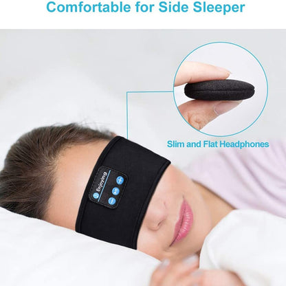 Headband Thin Soft Comfortable Wireless Music Headset Sleep Mask For Eyes Sleeping