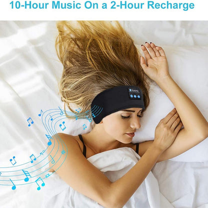 Headband Thin Soft Comfortable Wireless Music Headset Sleep Mask For Eyes Sleeping